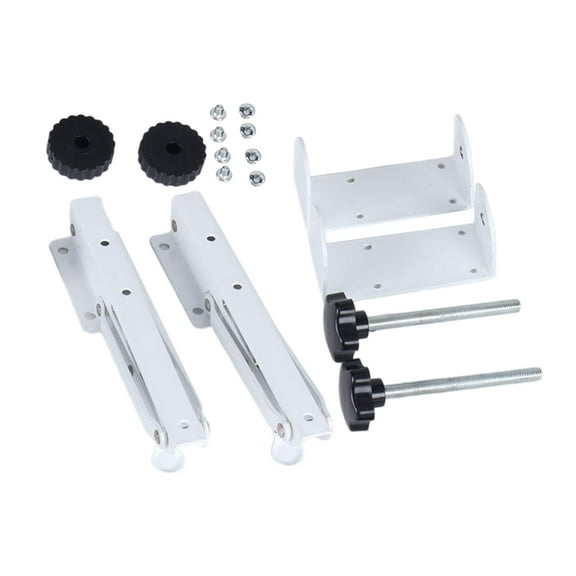 Colcolo Desk Keyboard Tray Bracket Set Adjustable Clamp Mount for Desk Extender Tray