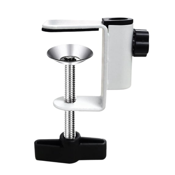 Colcolo Desk Table Mount Clamp Accessories Protective Stand for Microphone White