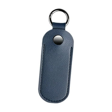 Colcolo Flash Drive Case Small Concealed Buckle Design Easy Storage Portable USB Storage Dark Blue