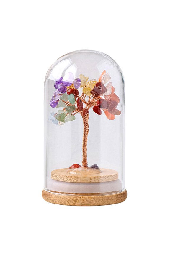 Fortune Trees Statue Blessing Desktop Indoor Decorative Fireplace Lucky Tree D