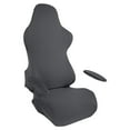 thumbnail image 1 of Colcolo Gaming Chair Cover Polyester Armchair Seat Protector Cover for Dinning Chair, Dark Gray, 1 of 8