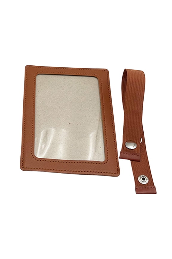 Generic Visor Picture Frame Auto Photo Holder for Truck Automotive Wife Brown