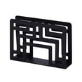 thumbnail image 1 of Colcolo Napkin Holder Stainless Steel Modern for Countertops Restaurant Picnic Table Black, 1 of 8