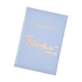 thumbnail image 1 of Colcolo PU Leather Passport Purse Credit Card Organizer Holder Trendy Passport Cover Blue, 1 of 8