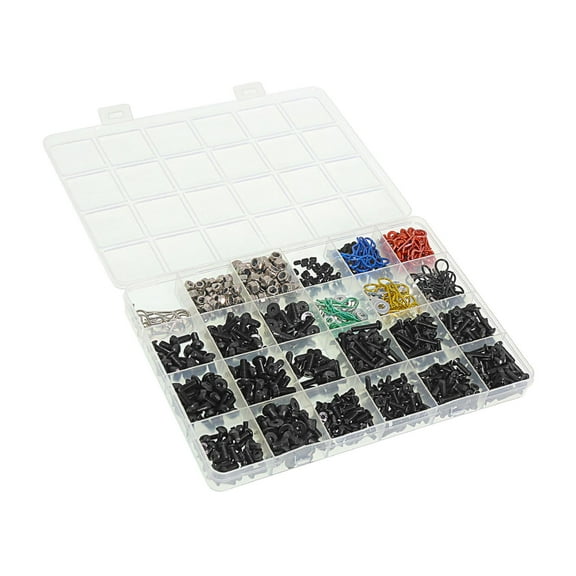 Colcolo RC Screw Kit Spare Parts Screws Assortment Set for 1:10 RC Hobby Car Crawler