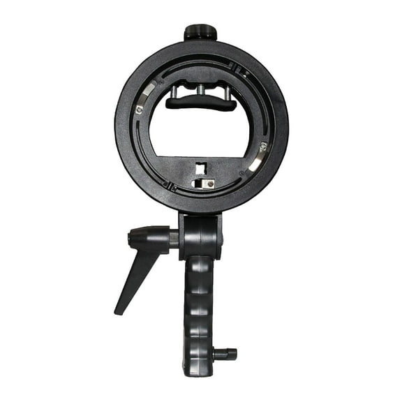 Colcolo S Type Bracket Accessory for Flash Light Snoot Flash Snoot Softbox 9.4cmx15.5cmx32cm