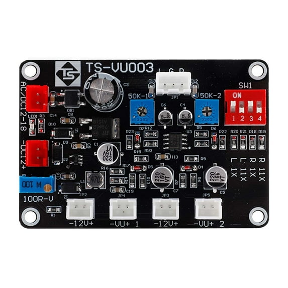 Colcolo VU Level Meter 200MA Digital Module Pre Amplifier Amp for Car Home Audio DIY