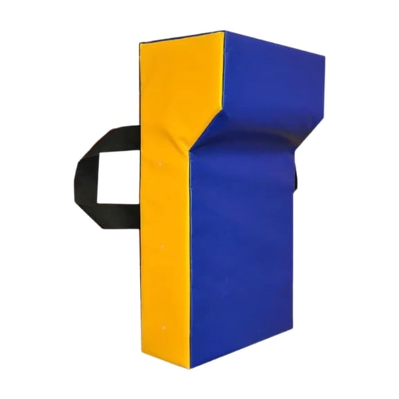 Colcolo Wedged Football Tackle Football Blocking Pad for Game Indoor Training Blue Yellow Kids