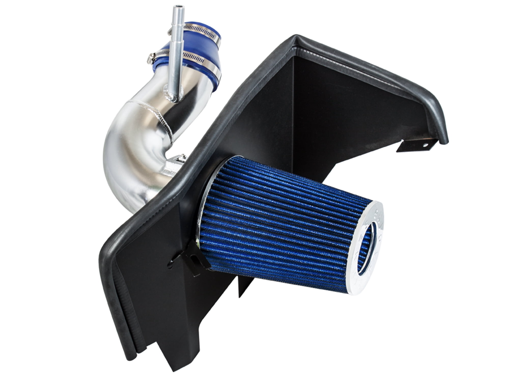 Cold Air Intake Airflow Inductions System with Heat Shield Kit + Filter ...
