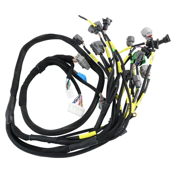 VVORHSBELL-Tucked Engine Stand Alone Harness Harness For Civic Integra B16 B18 D16 Budget D & B-series OBD1