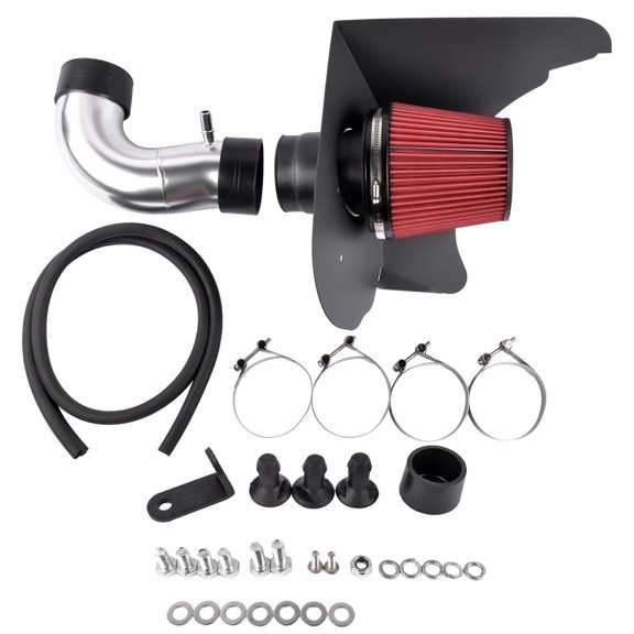 Cold Air Intake System Kit for 2016-2023 Chevrolet Camaro SS 6.2L V8 - Red/Black Aluminum - Engine Upgrade