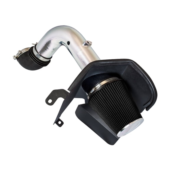 Cold Air Intake System with Heat Shield Kit + Filter Combo BLACK Compatible For 03-07 Dodge Ram 2500/3500 5.9L L6 Diesel