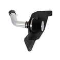 thumbnail image 1 of Cold Air Intake System with Heat Shield Kit + Filter Combo BLACK Compatible For 15-17 Compatible Ford Mustang 3.7L V6, 1 of 8