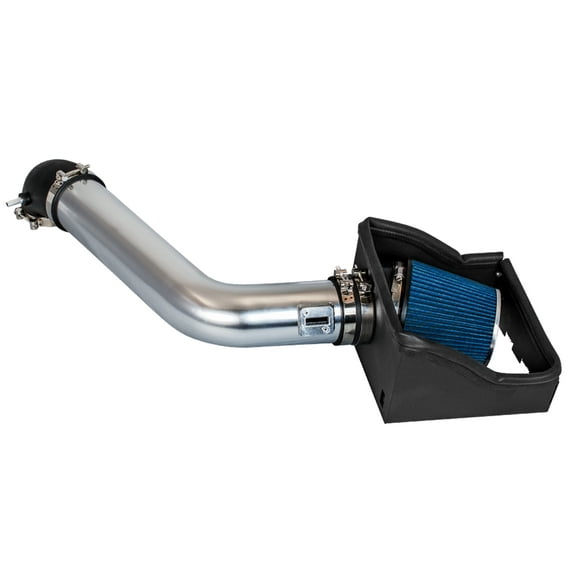 Cold Air Intake System with Heat Shield Kit + Filter Combo BLUE Compatible For 09-10 F150 / 07-14 Expedition/Lincoln Navigator 5.4L V8
