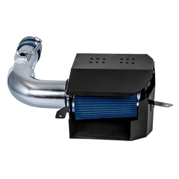 Cold Air Intake System with Heat Shield Kit + Filter Combo BLUE Compatible For 13-15 Scion FR-S/Subaru BR-Z L4 2.0L