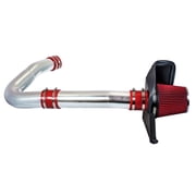 Cold Air Intake System with Heat Shield Kit + Filter RED Compatible For 11-21 Challenger/Charger/11-21 300/14-15 300C 3.6L V6