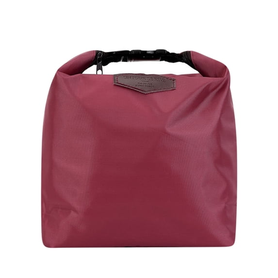 Cold Bag Zipper Small Lunch Bag Mini Cold Box Shopping Bag Heat Insulation Bag Picnic Bag Work School Outdoor Lunch Bag