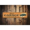 thumbnail image 1 of Cold Beer & Classic Cars Novelty Decor, Metal Wall Sign - 4x18 Inches, 1 of 4
