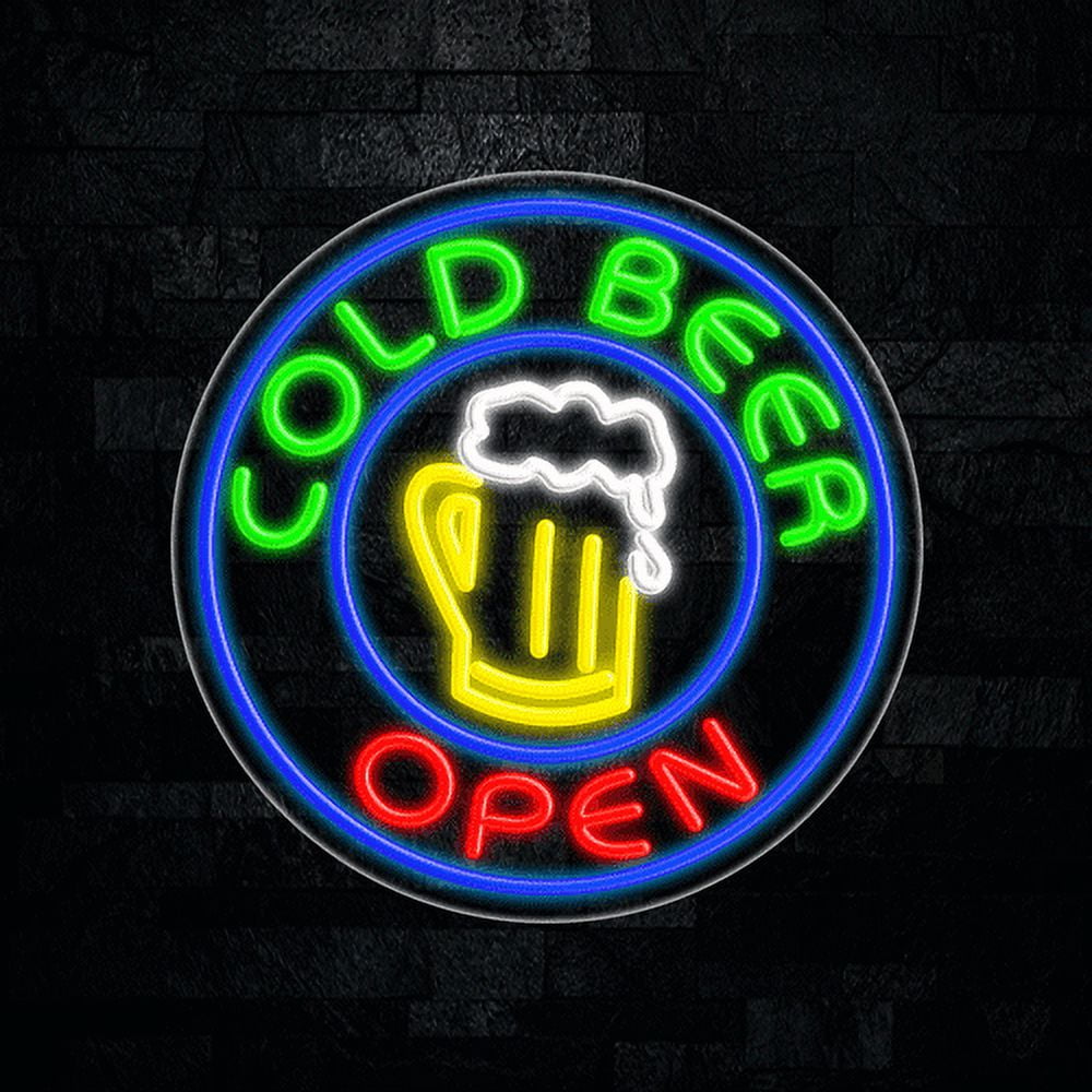 Cold Beer - Neon Signs Depot