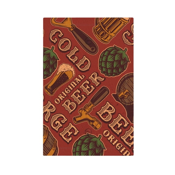 Cold Beer Vintage Light Switch Cover Decorator No Device Blank Wall Plate 1-Gang Receptacle Outlet Decor