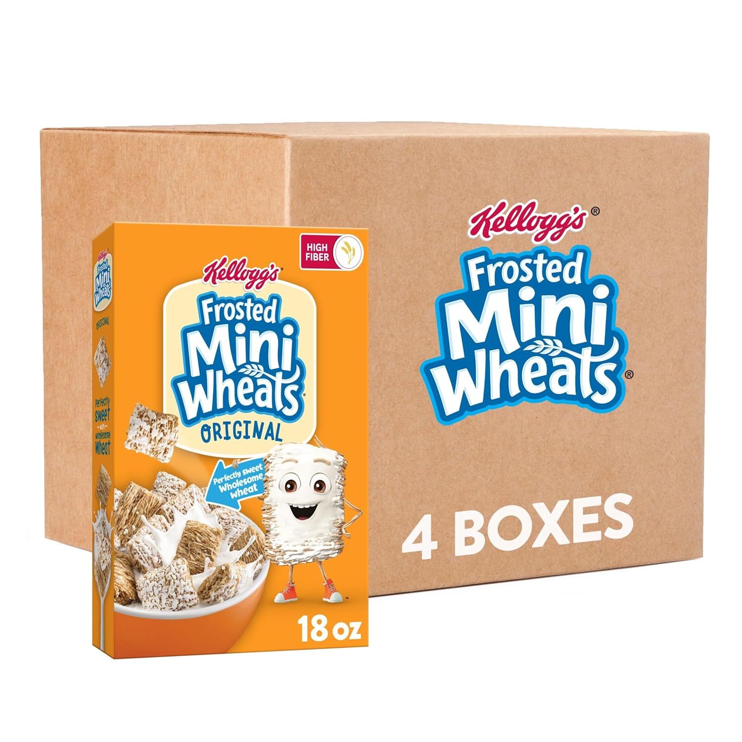 Cold Breakfast Cereal, Whole Grain, High Fiber Cereal, Kids Snacks