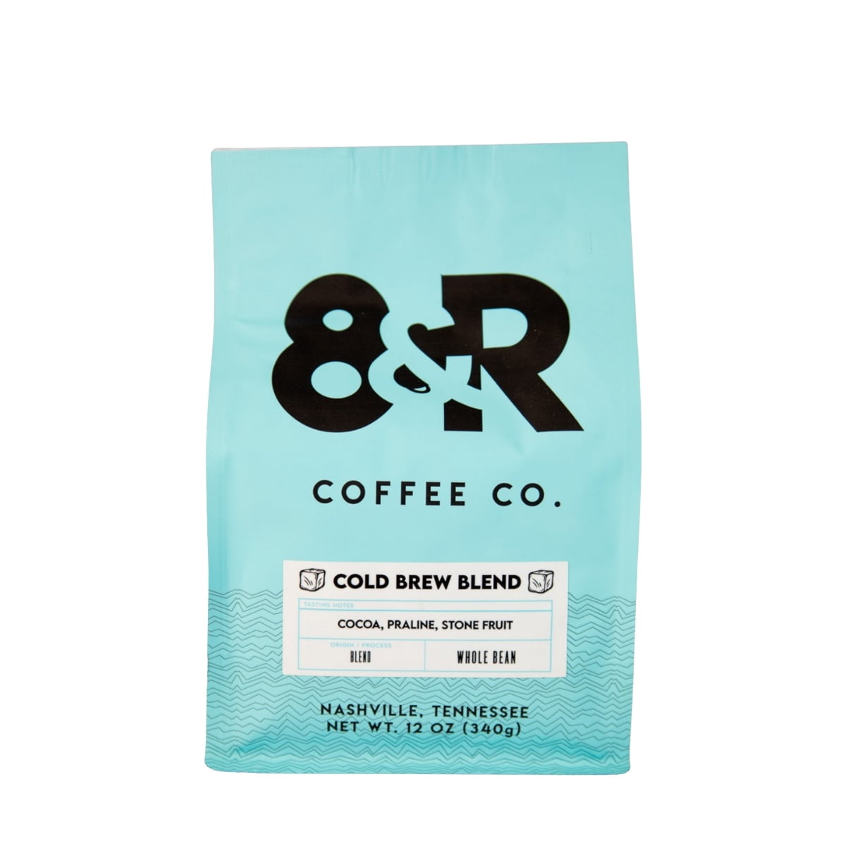 Cold Brew Blend - Roasted by 8th & Roast Coffee Co. - Whole Bean Coffee - 2lb Bag