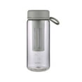 thumbnail image 1 of Cold Brew Coffee Maker Bottle with Double Filter Infuser and Leak-Proof Lid for Iced Tea & Fruit Water On The Go | 600ml BPA-Free Portable Design with Carry Handle NAJKZA | Gray, 1 of 9