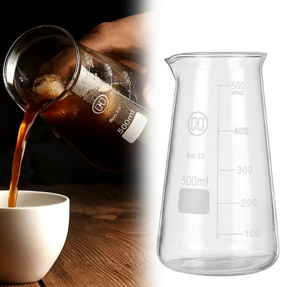 Cold Brew Coffee Maker Iced Coffee Maker With Airtight Lid and Removable Stainless Steel Filter, Cold Brew Pitcher for Coffee Iced Tea Maker,Conical Measuring Cup