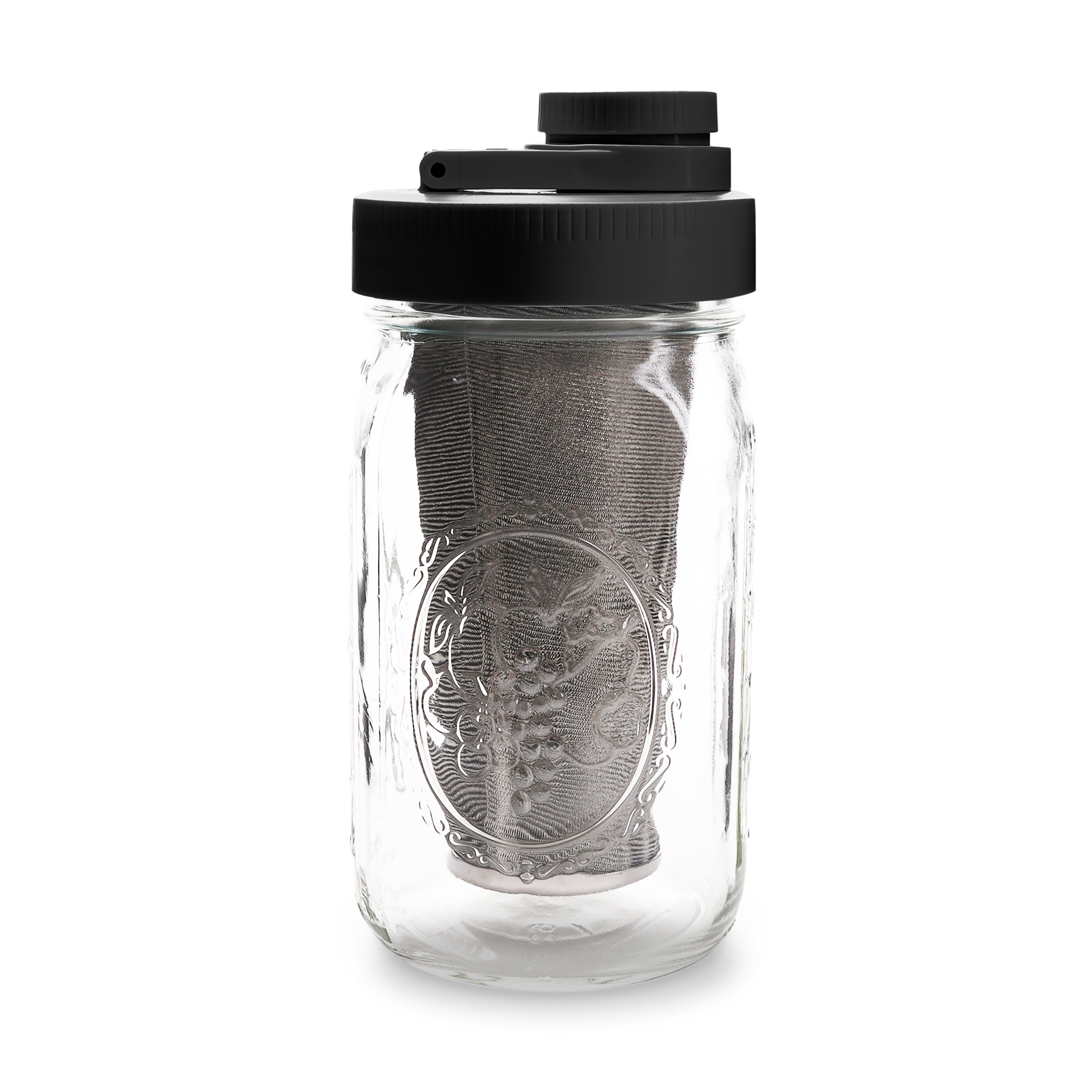 Cold Brew Coffee Maker Kit Wide Mouth Mason Jar Bahrain Ubuy