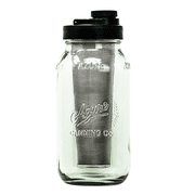 Cold Brew Coffee Maker Kit: Wide Mouth Mason Jar with Screw Top Lid, Stainless Steel Filter for Delicious Brewed Coffee,