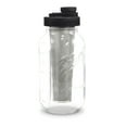 thumbnail image 1 of Cold Brew Coffee Maker Kit: Wide Mouth Mason Jar with Screw Top Lid, Stainless Steel Filter for Delicious Brewed Coffee, Infused Tea, Alcohol - 2 Quart 64 oz Black, 1 of 7