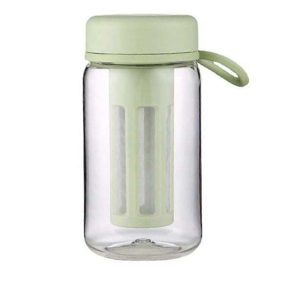 Cold Brew Coffee Maker Travel Mug with Soft Silicone Handle Portable Iced Coffee & Tea Infuser w