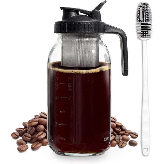COOK WITH COLOR Cold Brew Coffee Maker for Lattes, Cappucinos and Cold Brew Coffee
