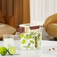 thumbnail image 1 of Cold Brew Glass Jug Dispenser, Multi-Purpose Drink Container, Spigot Pouring, Easy Serving, For Parties, Daily Hydration, Iced Tea Infusions, Glass Material Akmoler | White, 1 of 8