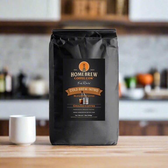 Cold Brew/Nitro (Blended) coffee, 12 oz., 1 lb., 2 lbs., Ground or Whole Bean