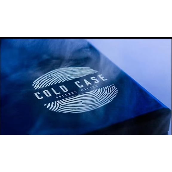 Cold Case (Gimmick and Online Instructions) By Greg Wilson Close Up Street Mentalism Classic Card Magic Tricks Props Gimmicks