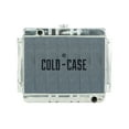 thumbnail image 1 of Cold Case Radiators CCRCHN540 22.35 x 20.7 x 3 in. Driver Side Inlet & Passenger Side Outlet Radiator for 1962-1967 GM MT X-Body - Polished, 1 of 1
