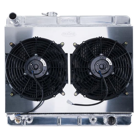 Cold Case Radiators CCRGPG34ASK 1.25in Automatic Radiator for 1964-1967 GTO without AC HO-SD