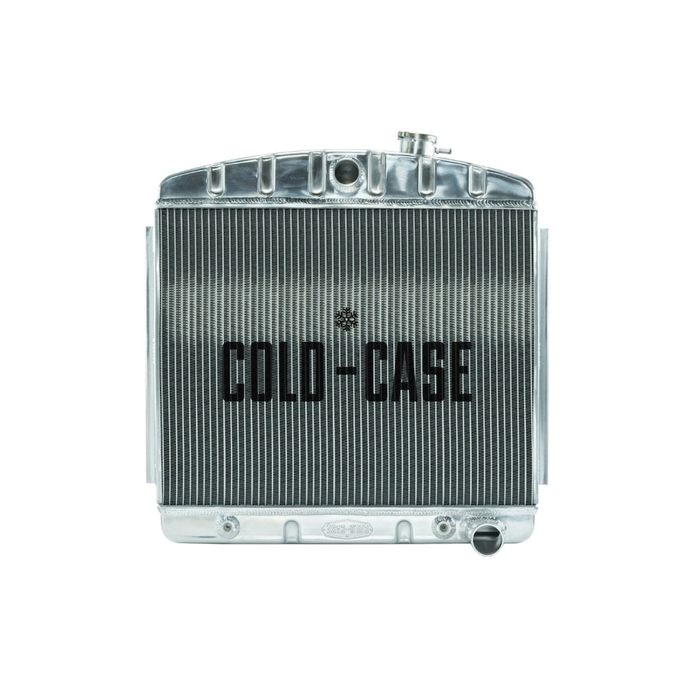 Ch.35 Radiator Cold Case Radiators 55-57 Tri-5 Chevy Radiat or (V8 Mount) - Walmart.com