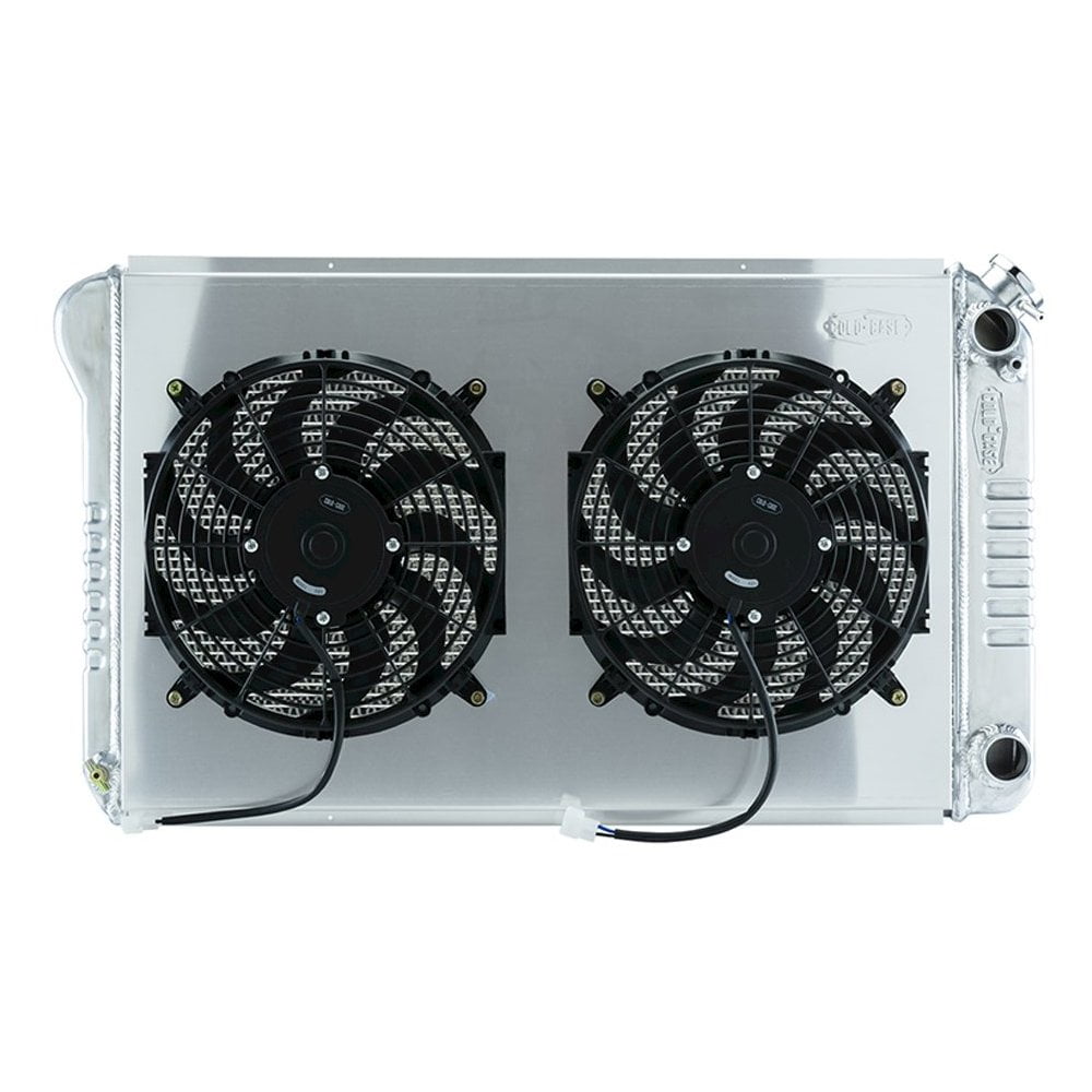 Cold Case Radiators 68-72 A-Body LS Swap Rad iator &Dual 12in Fan ...