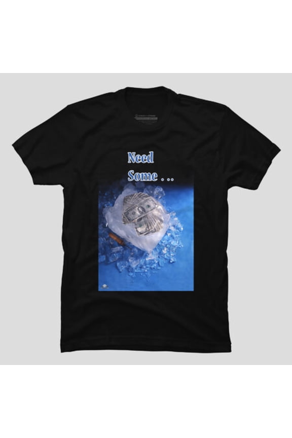 Cold Cash Funny Money Stacks Graphic T-shirt M2982441, Up to Size 5XL