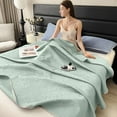 thumbnail image 1 of Cold Clearance! YZEGDCH Summer Blanket, Double-Sided Cold Tech Fabric Cooling Blanket for Bed Couch Sofa, Keep Cool for Night Sweats, Gift for Mom Dad, 1 of 6