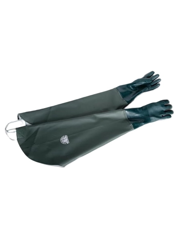 Cold Creek Shoulder Gauntlets Fabric Lined Warm Trapping Supplies Water Gloves