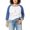 thumbnail image 1 of Cold Crush Womens Plus Graphic Femme Graphic T-Shirt, 1 of 2