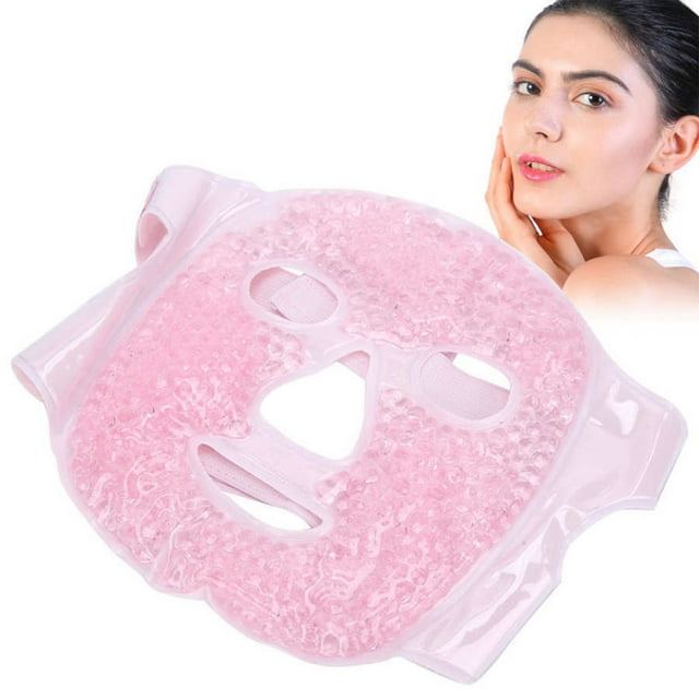 Cold Face Eye Mask Ice Pack Gel Beads Hot Heat Cold Compress Pack Face