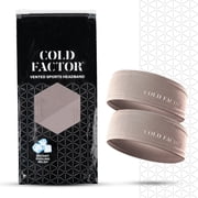 Cold Factor Reflective Vented Headband, Unisex, One Size, Pink, 2 Pack