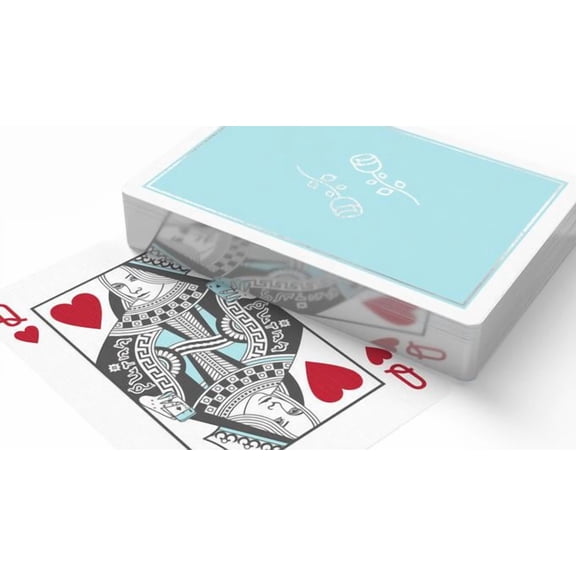 Cold Foil Black Roses Hotel Silver Gilded Playing Cards by Daniel Schneider