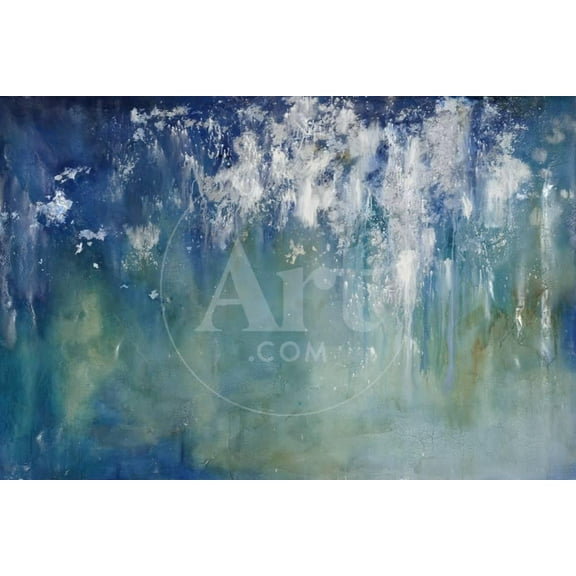 Cold Frame Silver, Abstract Unframed Giclee Print Wall Art by Joshua Schicker Sold by ArtCom