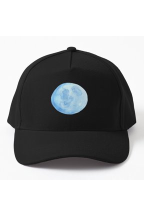Cold Full Moon Baseball Cap, Twelfth Moon Farmer's Almanac Collection Graphic Design, Classic Hat