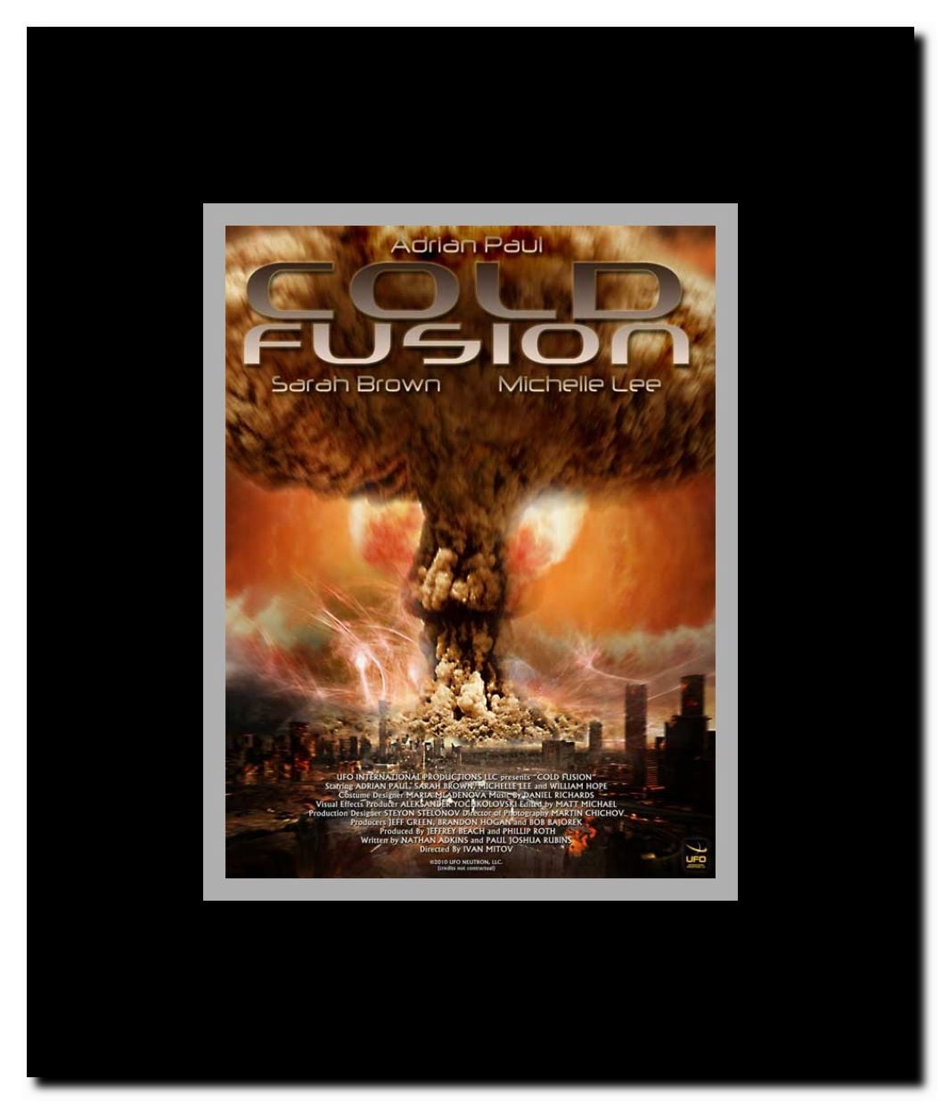 Cold Fusion Framed Movie Poster